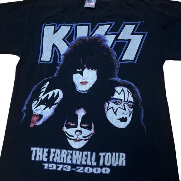 Vintage Kiss Tour Single Stitch T Shirt Large - Picture 2 of 6